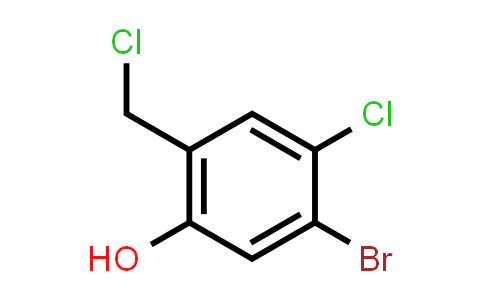 MC524594 | 1455432-69-5 | 5-Bromo-4-chloro-2-(chloromethyl)phenol