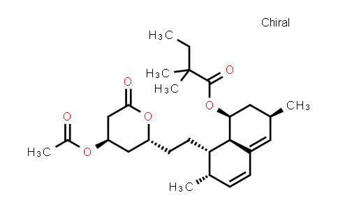 CAS No. 145576-25-6, 4-Acetylsimvastatin