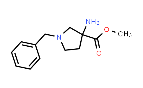 CAS No. 145602-88-6, Methyl 3-amino-1-benzylpyrrolidine-3-carboxylate