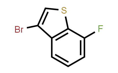 CAS No. 1456888-58-6, 3-Bromo-7-fluorobenzo[b]thiophene