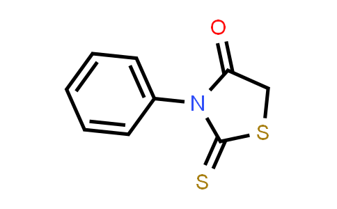 CAS No. 1457-46-1, 3-Phenyl-2-thioxo-1,3-thiazolidin-4-one