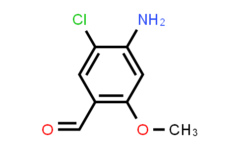 CAS No. 145742-50-3, 4-Amino-5-chloro-2-methoxybenzaldehyde