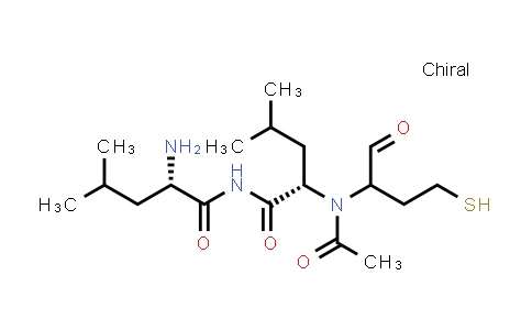 CAS No. 145757-50-2, N-Acetyl-L-leucyl-L-leucyl-L-methional