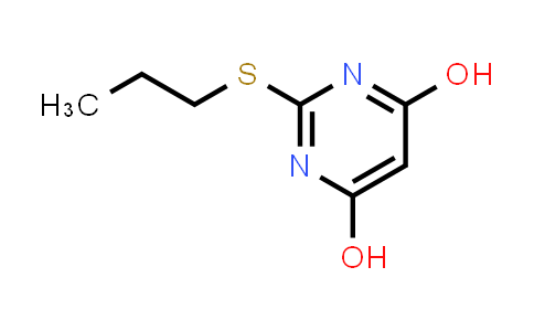 CAS No. 145783-12-6, 2-(Propylthio)pyrimidine-4,6-diol