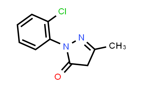 CAS No. 14580-22-4, 1-(2-Chlorophenyl)-3-methyl-1H-pyrazol-5(4H)-one