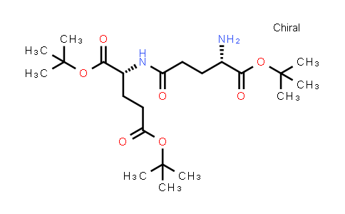 CAS No. 145817-20-5, (R)-di-tert-butyl 2-((S)-4-amino-5-tert-butoxy-5-oxopentanamido)pentanedioate