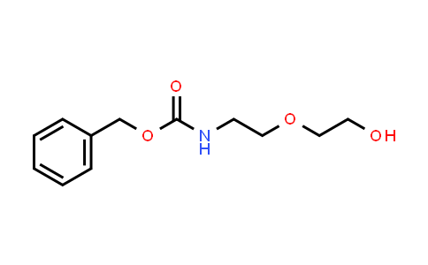CAS No. 145881-74-9, [2-(2-Hydroxy-ethoxy)-ethyl]-carbamic acid benzyl ester