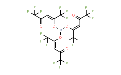 CAS No. 14592-80-4, Chromium(III) hexafluoro-2,4-pentanedionate
