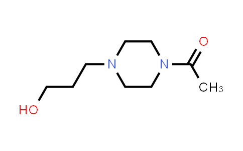 CAS No. 145943-75-5, 1-(4-(3-Hydroxypropyl)piperazin-1-yl)ethan-1-one