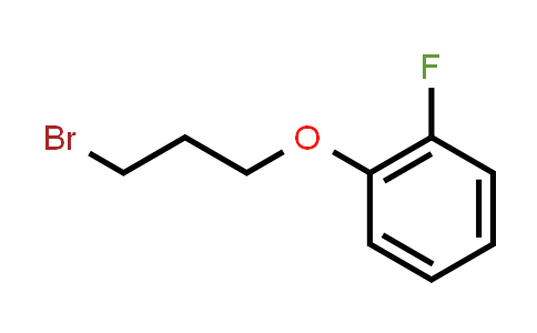 CAS No. 145943-76-6, 1-(3-Bromopropoxy)-2-fluorobenzene