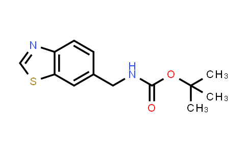 CAS No. 1459730-57-4, Carbamic acid, N-(6-benzothiazolylmethyl)-, 1,1-dimethylethyl ester
