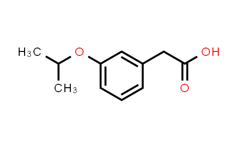 CAS No. 146031-94-9, 3-(1-Methylethoxy)benzeneacetic acid