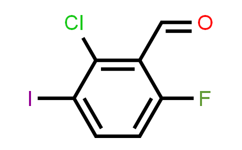 CAS No. 146137-84-0, 2-Chloro-6-fluoro-3-iodobenzaldehyde