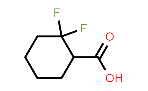 CAS No. 1461714-25-9, 2,2-Difluorocyclohexane-1-carboxylic acid