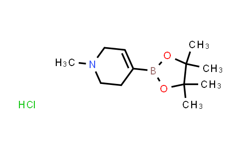 CAS No. 1462950-92-0, 1-Methyl-4-(4,4,5,5-tetramethyl-1,3,2-dioxaborolan-2-yl)-1,2,3,6-tetrahydropyridine hydrochloride