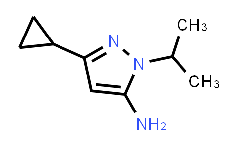 CAS No. 1462952-68-6, 3-Cyclopropyl-1-isopropyl-1H-pyrazol-5-amine