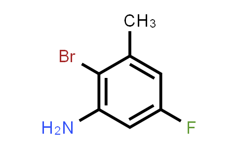 CAS No. 1463053-93-1, 2-Bromo-5-fluoro-3-methylaniline