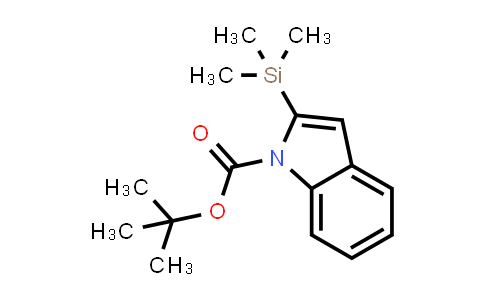 CAS No. 146337-49-7, tert-Butyl 2-(trimethylsilyl)-1H-indole-1-carboxylate