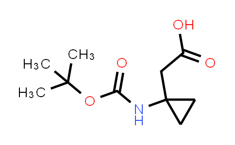 CAS No. 1463522-68-0, 2-(1-{[(tert-Butoxy)carbonyl]amino}cyclopropyl)acetic acid