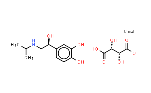 CAS No. 14638-70-1, (+)-Isoproterenol (+)-bitartrate