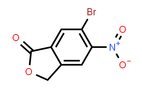 CAS No. 1464005-07-9, 6-Bromo-5-nitro-1(3H)-isobenzofuranone