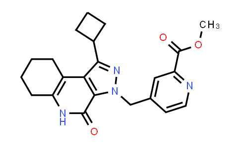 CAS No. 1464091-45-9, Methyl 4-((1-cyclobutyl-4-oxo-4,5,6,7,8,9-hexahydro-3H-pyrazolo[3,4-c]quinolin-3-yl)methyl)picolinate