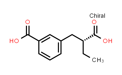 CAS No. 1464137-13-0, (R)-3-(2-Carboxybutyl)benzoic acid