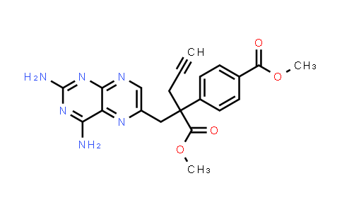 CAS No. 146464-91-7, Methyl 4-(2-((2,4-diaminopteridin-6-yl)methyl)-1-methoxy-1-oxopent-4-yn-2-yl)benzoate