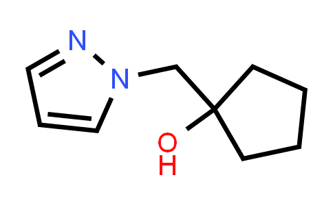 CAS No. 1464933-65-0, 1-[(1H-Pyrazol-1-yl)methyl]cyclopentan-1-ol