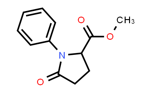 CAS No. 146500-35-8, methyl 5-oxo-1-phenylpyrrolidine-2-carboxylate