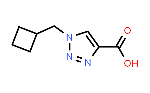 CAS No. 1465204-73-2, 1-(Cyclobutylmethyl)-1H-1,2,3-triazole-4-carboxylic acid