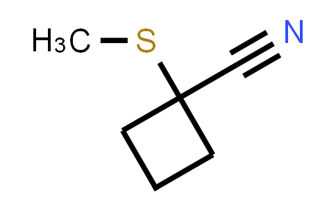 CAS No. 1465230-51-6, 1-(Methylsulfanyl)cyclobutane-1-carbonitrile