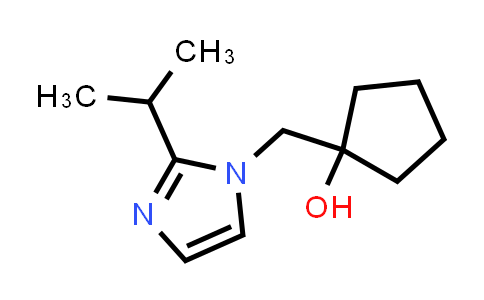 CAS No. 1465256-10-3, 1-((2-Isopropyl-1H-imidazol-1-yl)methyl)cyclopentan-1-ol