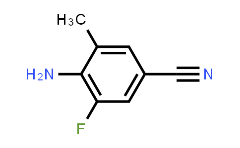 CAS No. 1465326-80-0, 4-amino-3-fluoro-5-methylbenzonitrile