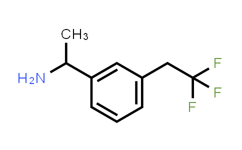 CAS No. 1465485-52-2, 1-(3-(2,2,2-Trifluoroethyl)phenyl)ethan-1-amine