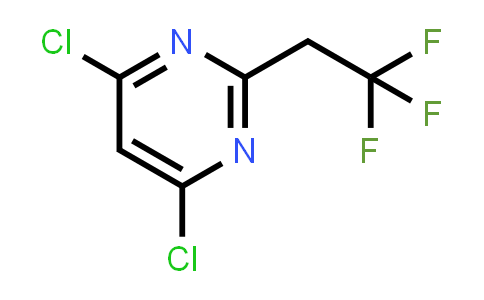 CAS No. 1465571-87-2, 4,6-Dichloro-2-(2,2,2-trifluoroethyl)pyrimidine