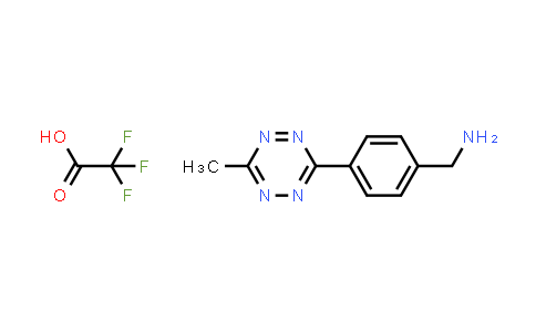 CAS No. 1466420-02-9, (4-(6-Methyl-1,2,4,5-tetrazin-3-yl)phenyl)methanamine 2,2,2-trifluoroacetate