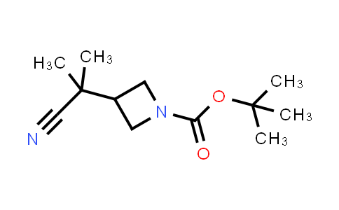 CAS No. 1466514-81-7, tert-Butyl 3-(2-cyanopropan-2-yl)azetidine-1-carboxylate