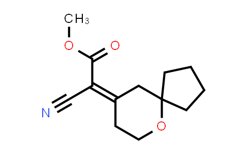 MC524938 | 1467617-14-6 | Methyl (Z)-2-cyano-2-(6-oxaspiro[4.5]decan-9-ylidene)acetate