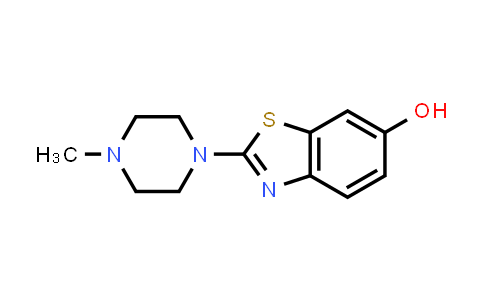 CAS No. 146794-75-4, 2-(4-Methylpiperazin-1-yl)-1,3-benzothiazol-6-ol