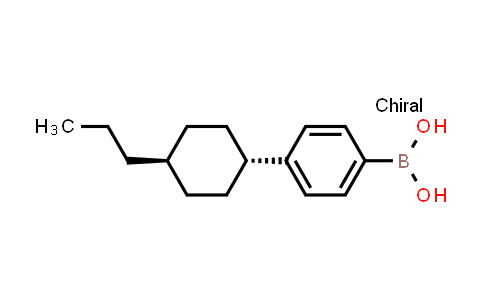 CAS No. 146862-02-4, (4-(trans-4-propylcyclohexyl)phenyl)boronic acid
