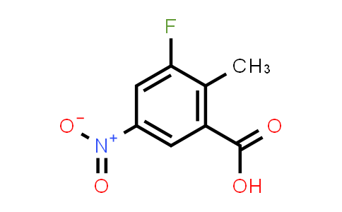 CAS No. 146948-48-3, 3-Fluoro-2-methyl-5-nitrobenzoic acid