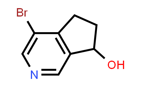CAS No. 1469979-87-0, 4-Bromo-6,7-dihydro-5H-cyclopenta[c]pyridin-7-ol