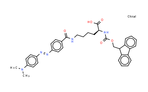 CAS No. 146998-27-8, Fmoc-Lys(Dabcyl)-OH