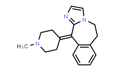 CAS No. 147083-36-1, 6,11-Dihydro-11-(1-methyl-4-piperidinylidene)-5H-imidazo[2,1-b][3]benzazepine