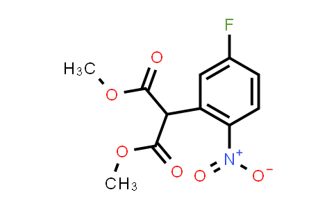 CAS No. 147124-34-3, Dimethyl 2-(5-fluoro-2-nitrophenyl)malonate