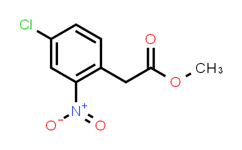 CAS No. 147124-37-6, Methyl 2-(4-chloro-2-nitrophenyl)acetate