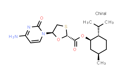 CAS No. 147126-80-5, (1R,2S,5R)-2-Isopropyl-5-methylcyclohexyl (2R,5R)-5-(4-amino-2-oxopyrimidin-1(2H)-yl)-1,3-oxathiolane-2-carboxylate