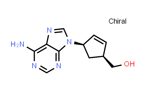CAS No. 147332-45-4, ((1S,4R)-4-(6-Amino-9H-purin-9-yl)cyclopent-2-enyl)methanol