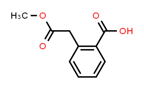 CAS No. 14736-50-6, 2-(2-Methoxy-2-oxoethyl)benzoic acid